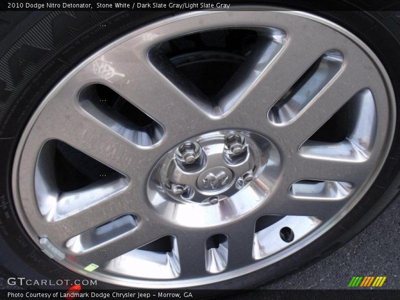 Stone White / Dark Slate Gray/Light Slate Gray 2010 Dodge Nitro Detonator