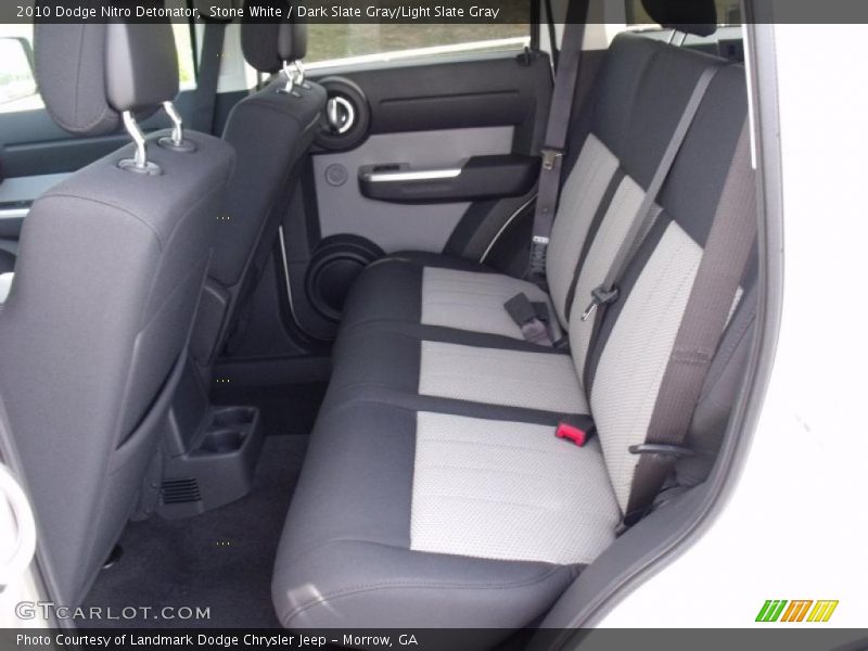 Stone White / Dark Slate Gray/Light Slate Gray 2010 Dodge Nitro Detonator