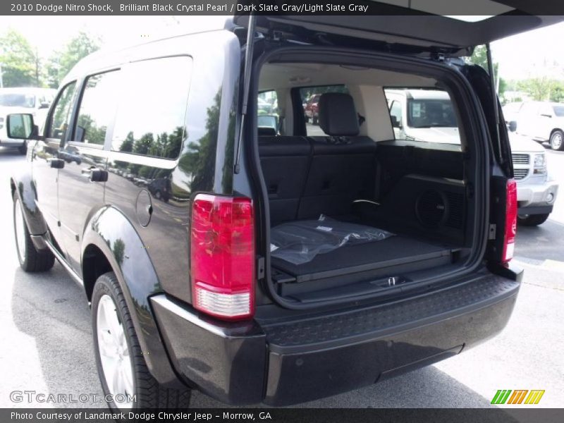 Brilliant Black Crystal Pearl / Dark Slate Gray/Light Slate Gray 2010 Dodge Nitro Shock