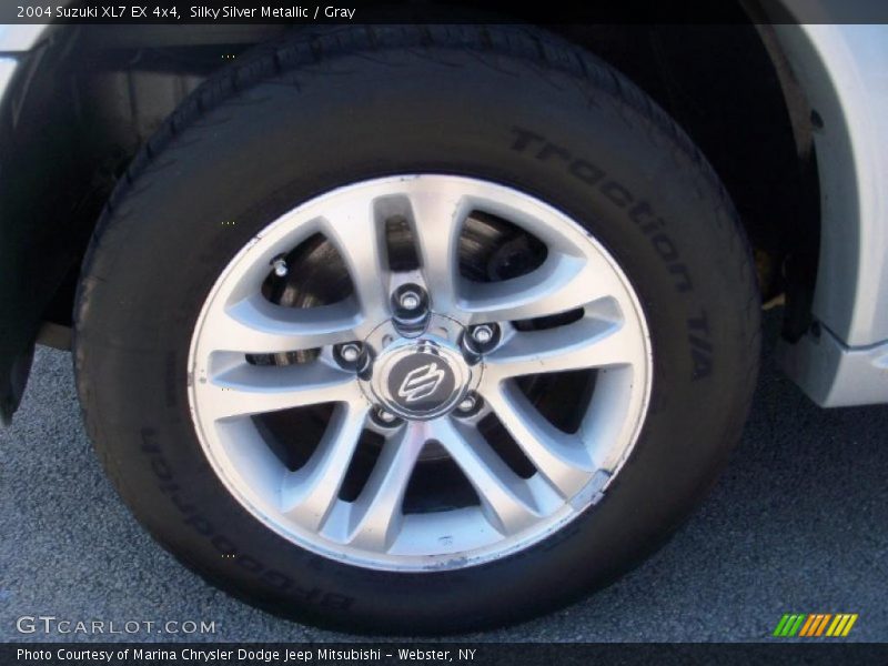 Silky Silver Metallic / Gray 2004 Suzuki XL7 EX 4x4