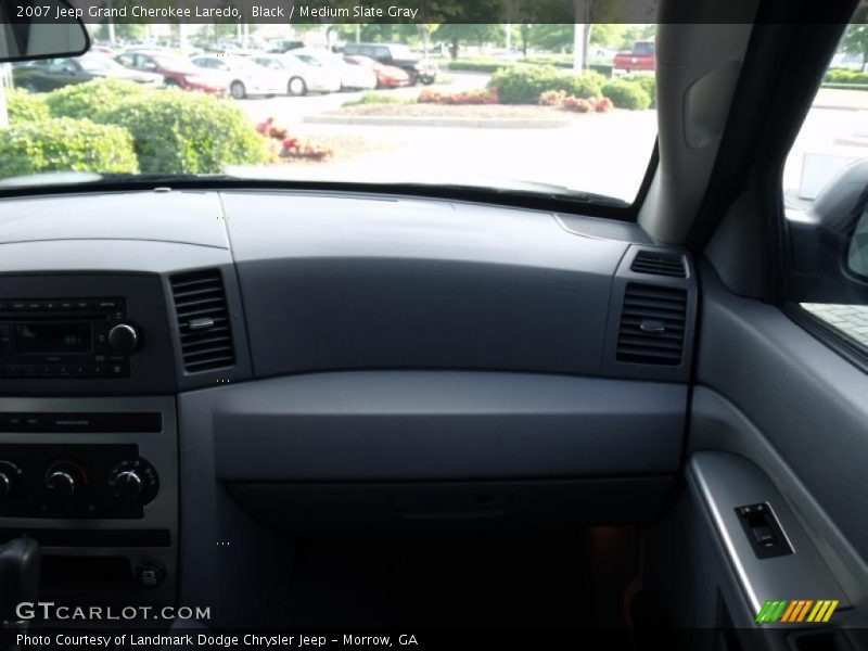 Black / Medium Slate Gray 2007 Jeep Grand Cherokee Laredo