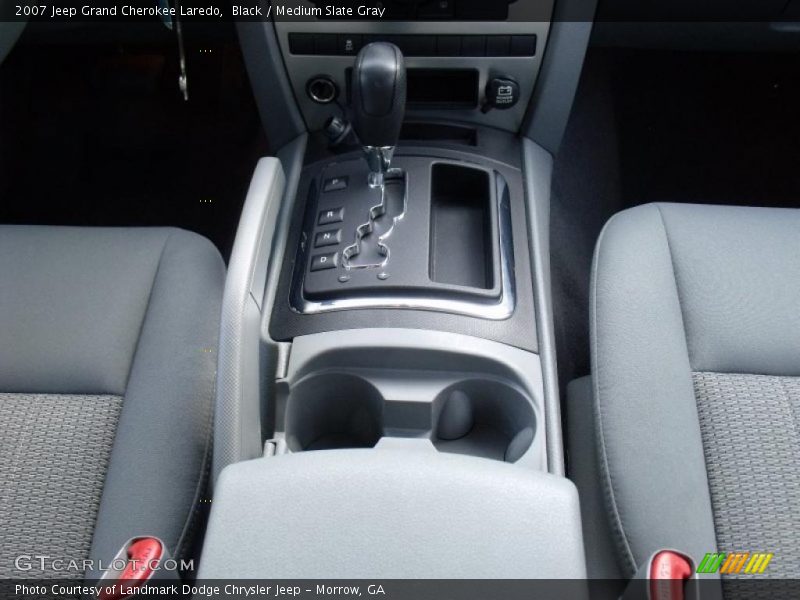 Black / Medium Slate Gray 2007 Jeep Grand Cherokee Laredo