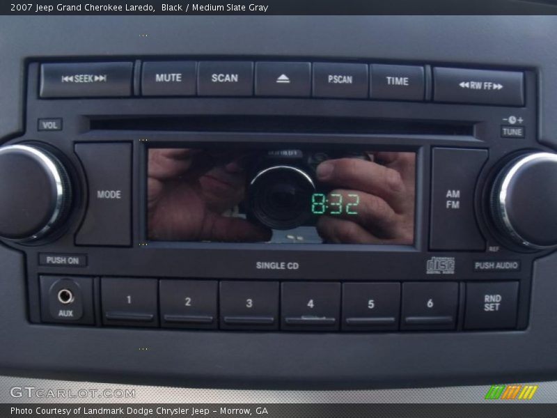 Black / Medium Slate Gray 2007 Jeep Grand Cherokee Laredo