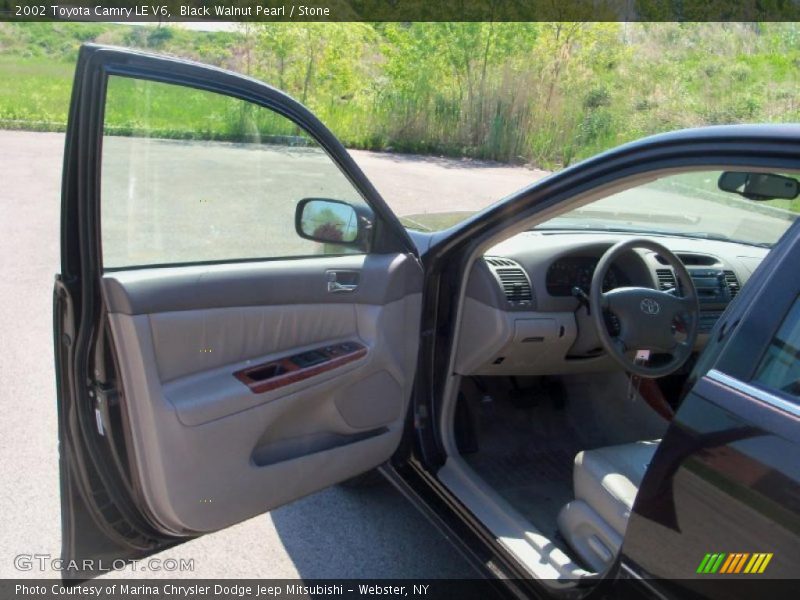 Black Walnut Pearl / Stone 2002 Toyota Camry LE V6