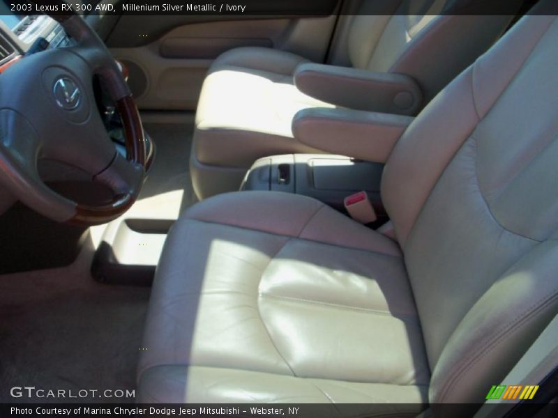 Millenium Silver Metallic / Ivory 2003 Lexus RX 300 AWD