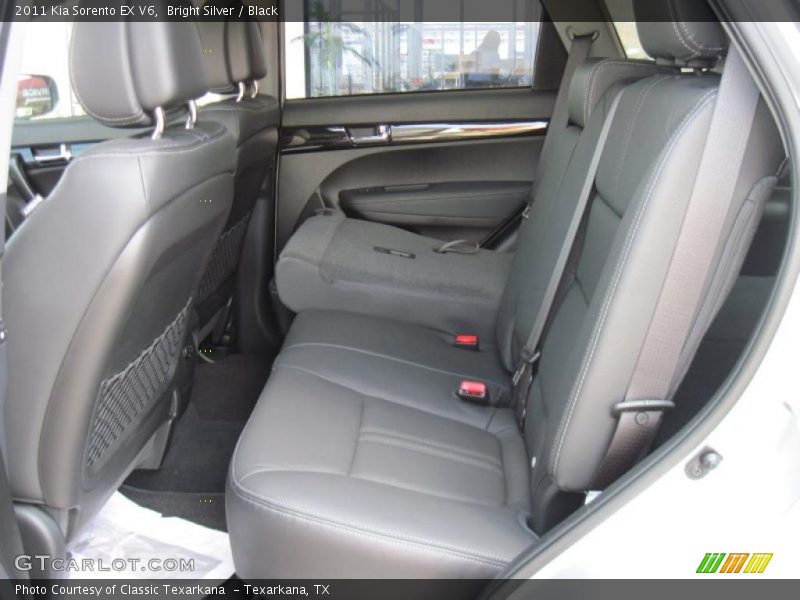 Bright Silver / Black 2011 Kia Sorento EX V6