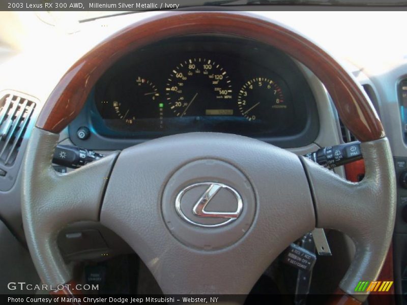 Millenium Silver Metallic / Ivory 2003 Lexus RX 300 AWD