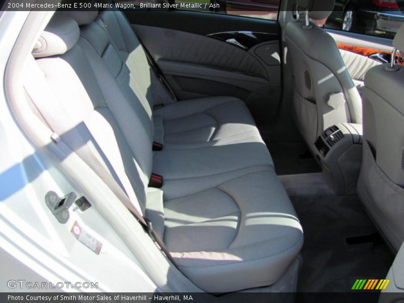 Brilliant Silver Metallic / Ash 2004 Mercedes-Benz E 500 4Matic Wagon