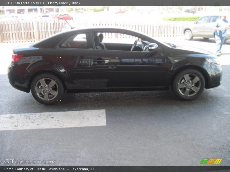 Ebony Black / Black 2010 Kia Forte Koup EX