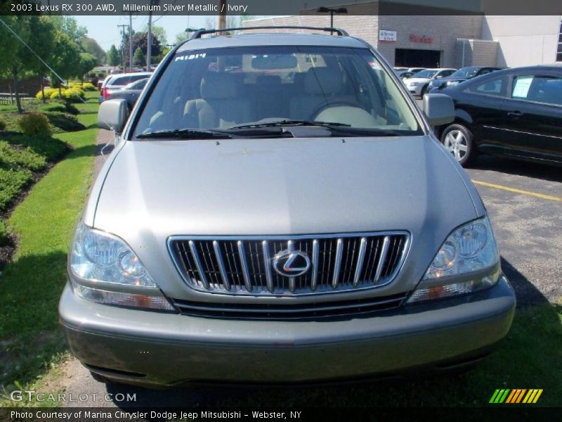 Millenium Silver Metallic / Ivory 2003 Lexus RX 300 AWD