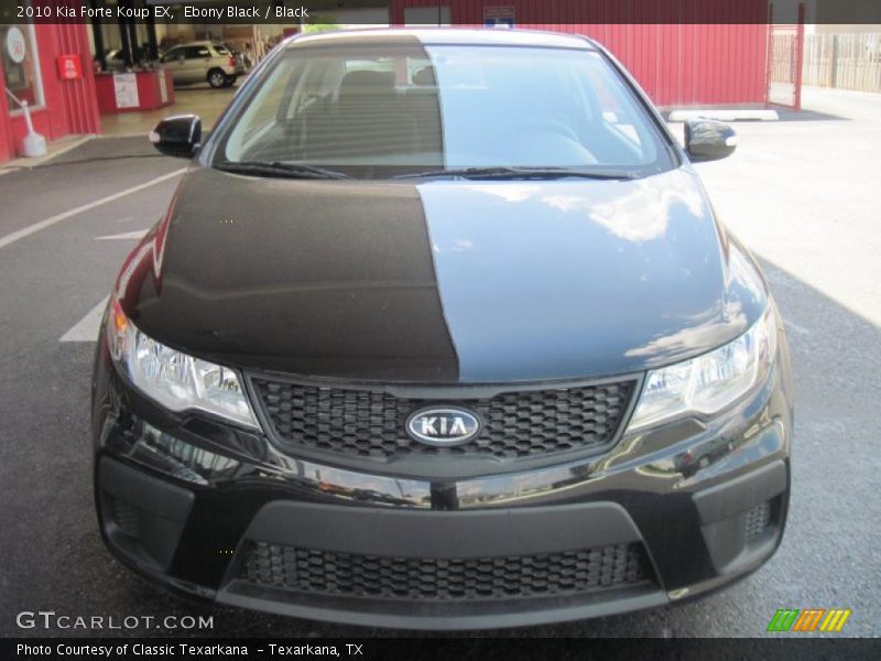Ebony Black / Black 2010 Kia Forte Koup EX