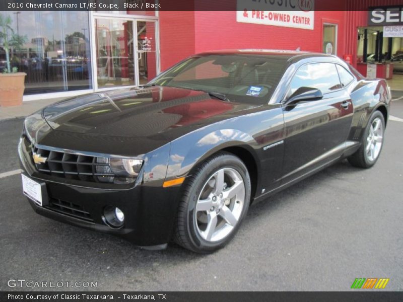 Black / Black 2010 Chevrolet Camaro LT/RS Coupe