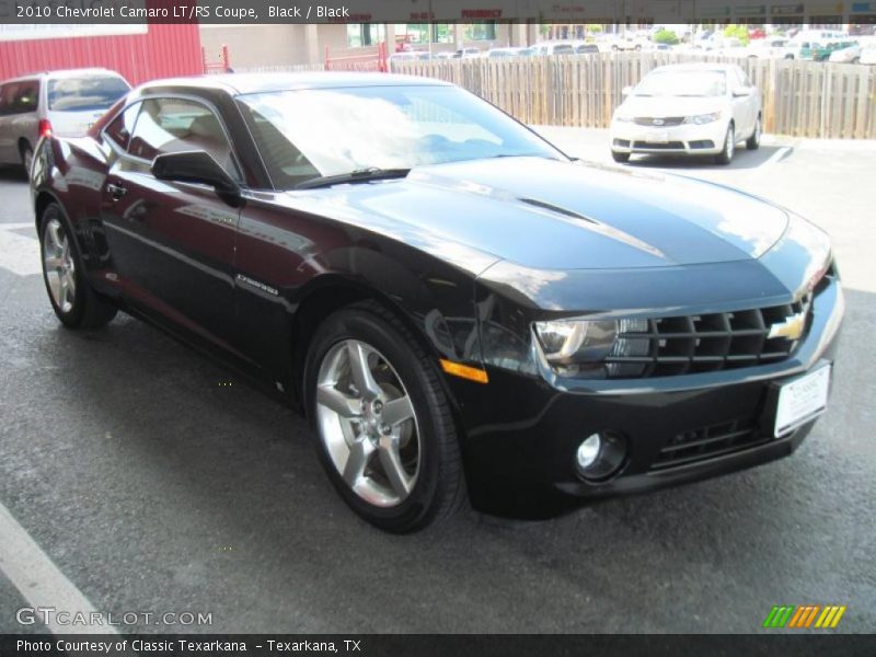 Black / Black 2010 Chevrolet Camaro LT/RS Coupe