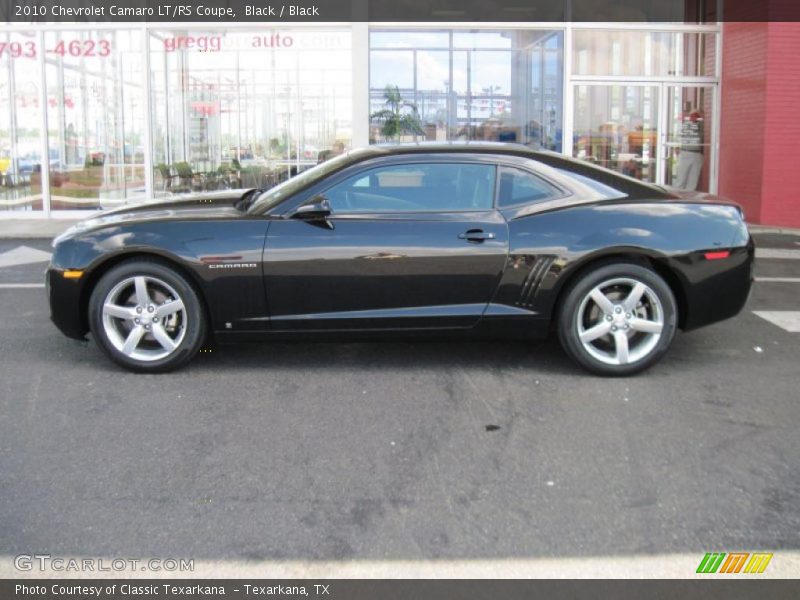 Black / Black 2010 Chevrolet Camaro LT/RS Coupe