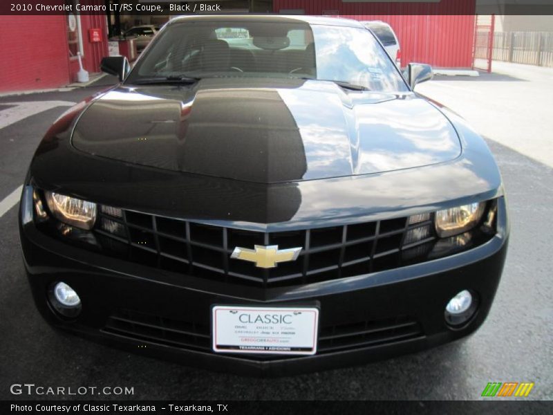 Black / Black 2010 Chevrolet Camaro LT/RS Coupe