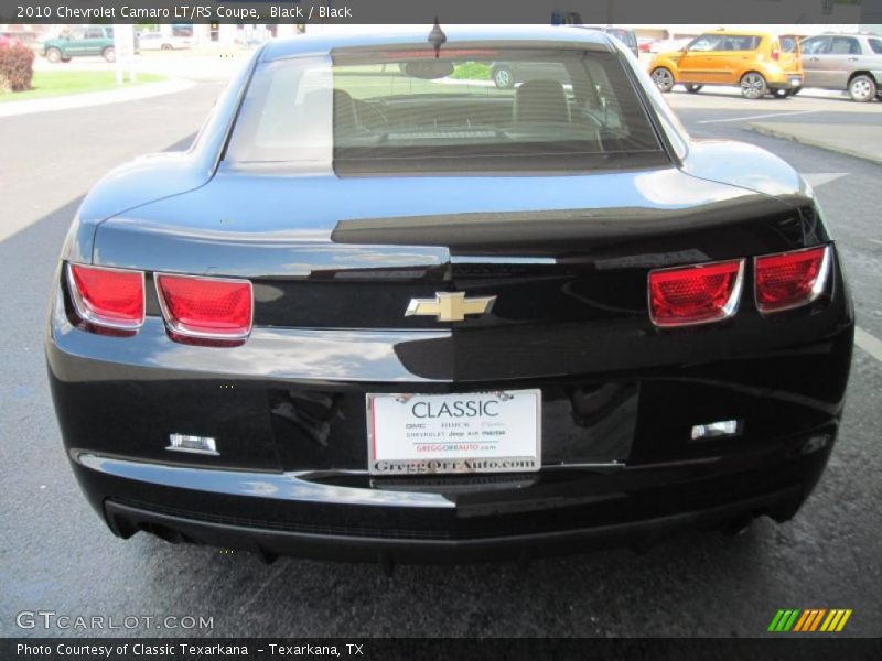 Black / Black 2010 Chevrolet Camaro LT/RS Coupe