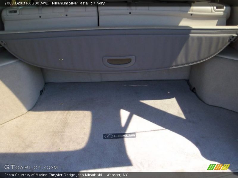 Millenium Silver Metallic / Ivory 2003 Lexus RX 300 AWD