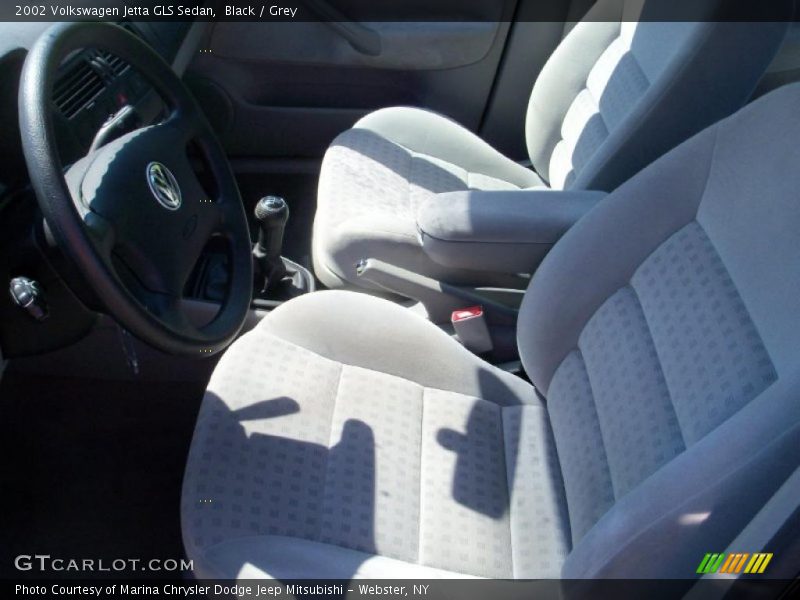 Black / Grey 2002 Volkswagen Jetta GLS Sedan