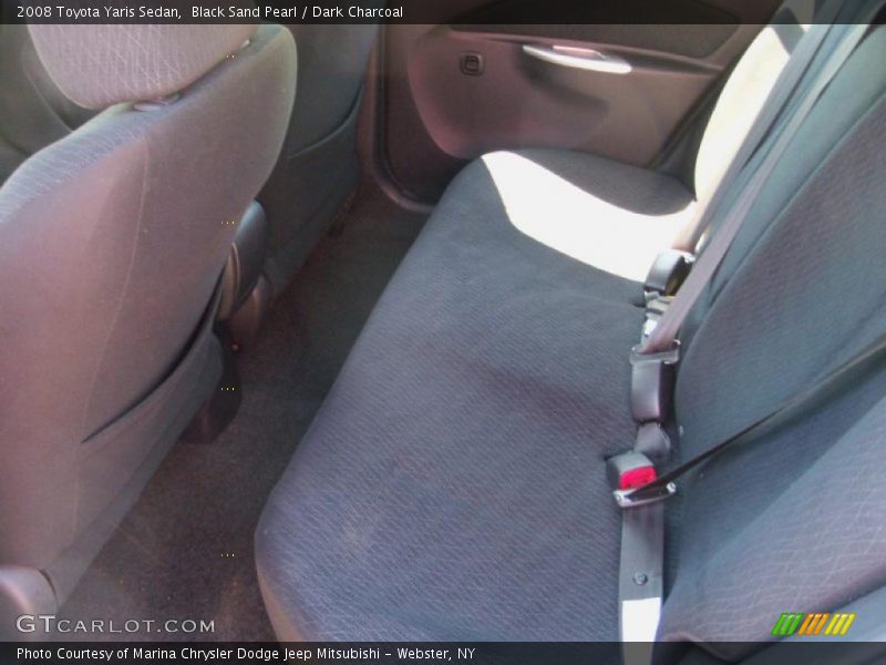 Black Sand Pearl / Dark Charcoal 2008 Toyota Yaris Sedan