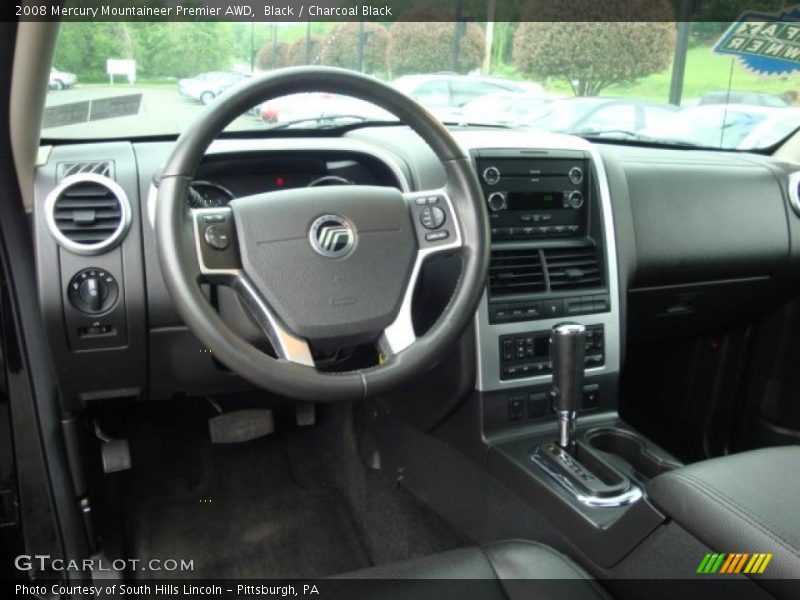 Black / Charcoal Black 2008 Mercury Mountaineer Premier AWD