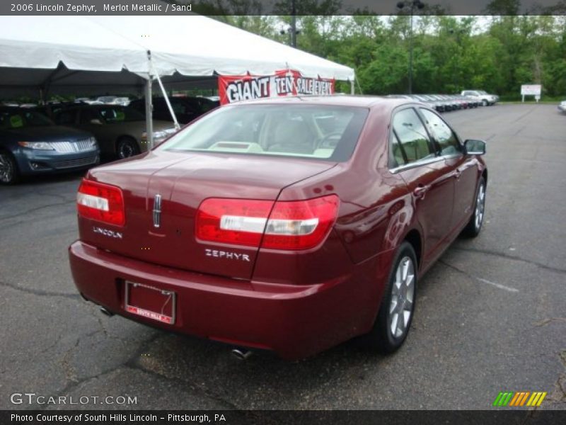 Merlot Metallic / Sand 2006 Lincoln Zephyr