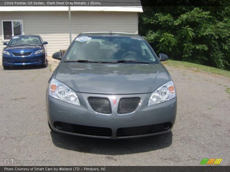 Dark Steel Gray Metallic / Ebony 2009 Pontiac G6 Sedan