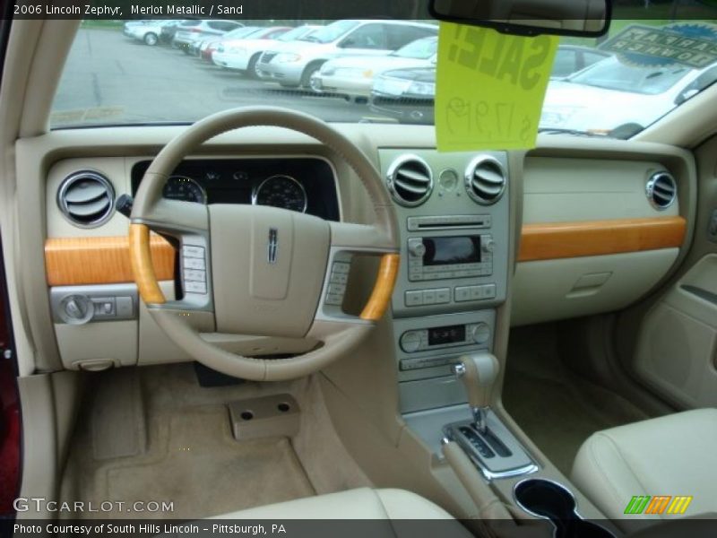 Merlot Metallic / Sand 2006 Lincoln Zephyr