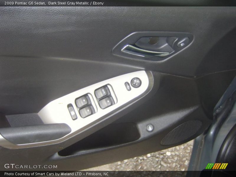 Dark Steel Gray Metallic / Ebony 2009 Pontiac G6 Sedan