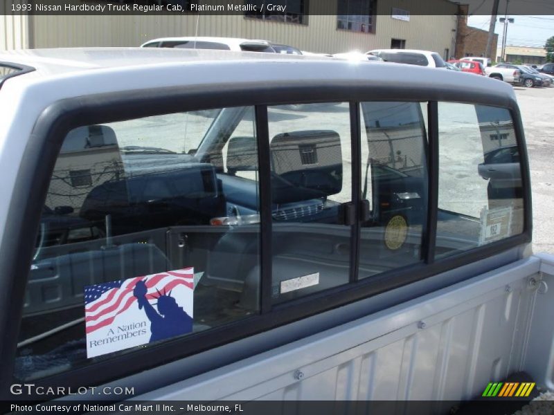 Platinum Metallic / Gray 1993 Nissan Hardbody Truck Regular Cab