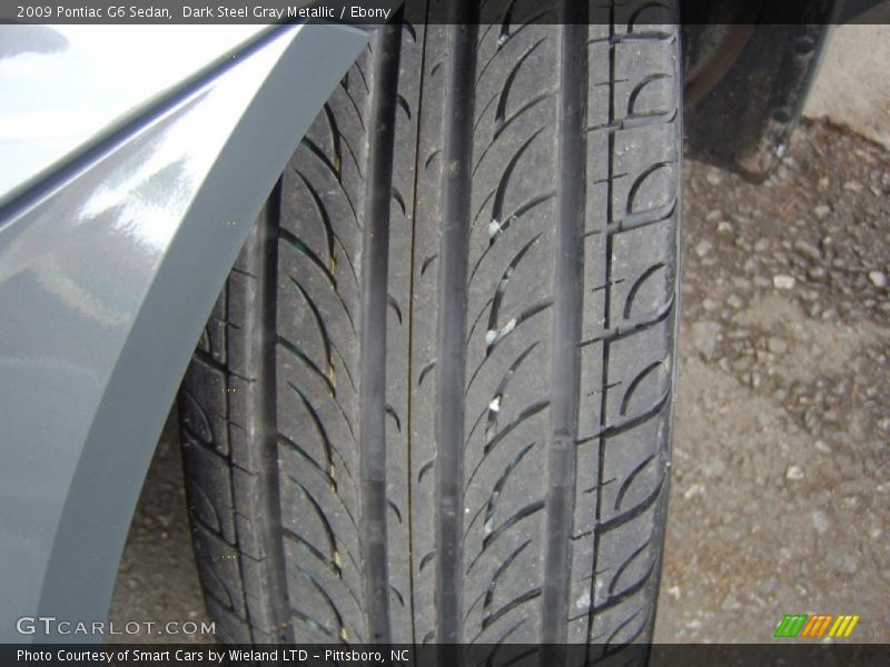 Dark Steel Gray Metallic / Ebony 2009 Pontiac G6 Sedan