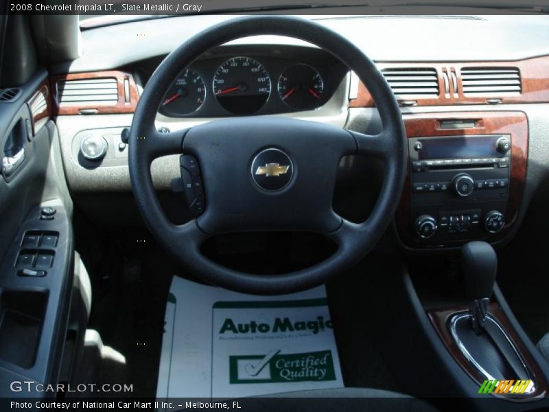 Slate Metallic / Gray 2008 Chevrolet Impala LT