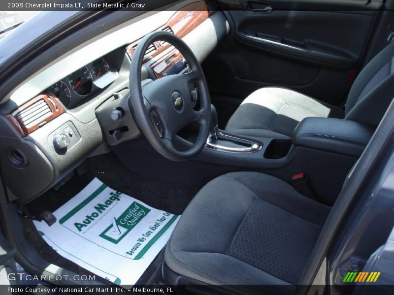 Slate Metallic / Gray 2008 Chevrolet Impala LT