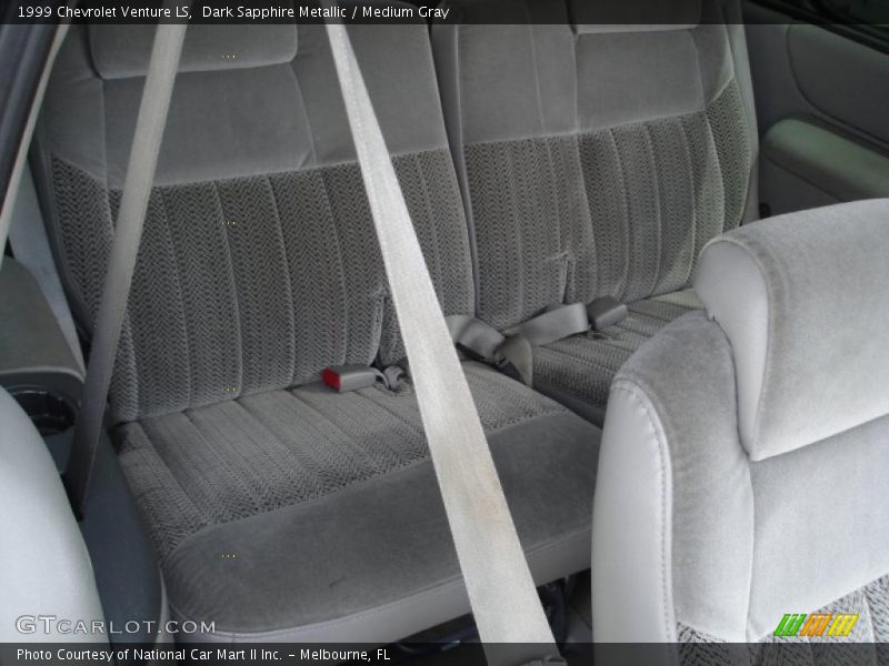 Dark Sapphire Metallic / Medium Gray 1999 Chevrolet Venture LS