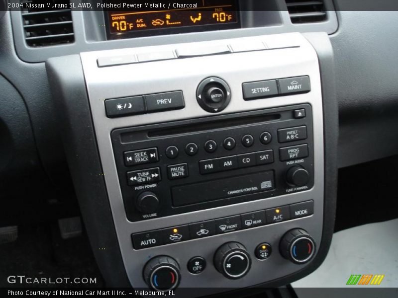 Polished Pewter Metallic / Charcoal 2004 Nissan Murano SL AWD