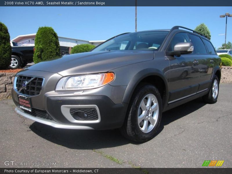 Seashell Metallic / Sandstone Beige 2008 Volvo XC70 AWD