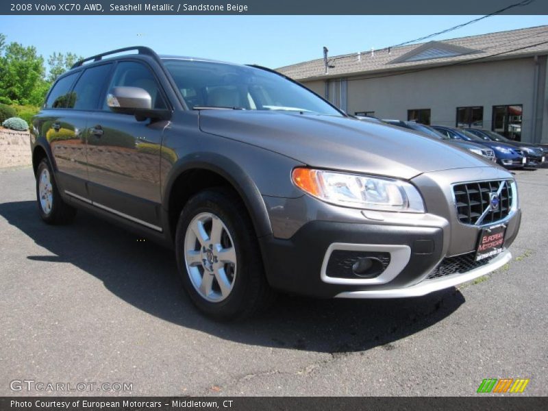 Seashell Metallic / Sandstone Beige 2008 Volvo XC70 AWD