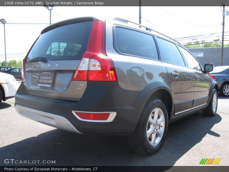 Seashell Metallic / Sandstone Beige 2008 Volvo XC70 AWD