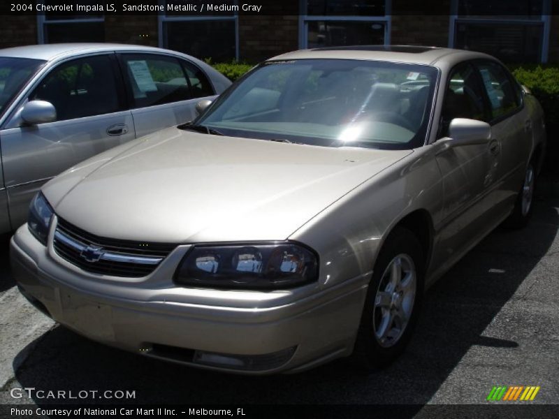 Sandstone Metallic / Medium Gray 2004 Chevrolet Impala LS