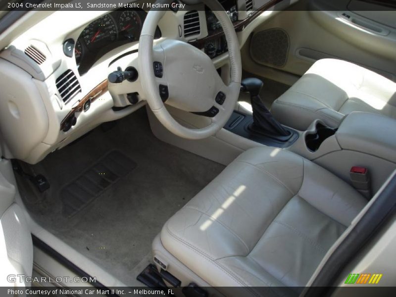 Sandstone Metallic / Medium Gray 2004 Chevrolet Impala LS