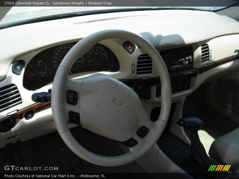 Sandstone Metallic / Medium Gray 2004 Chevrolet Impala LS