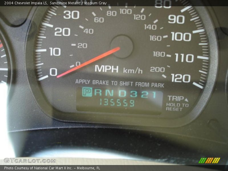 Sandstone Metallic / Medium Gray 2004 Chevrolet Impala LS
