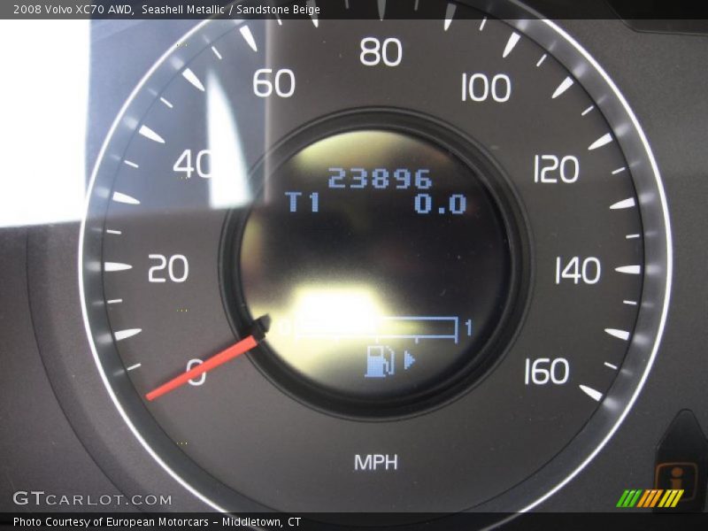 Seashell Metallic / Sandstone Beige 2008 Volvo XC70 AWD