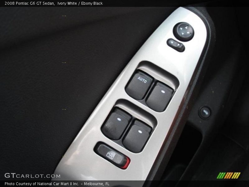 Ivory White / Ebony Black 2008 Pontiac G6 GT Sedan