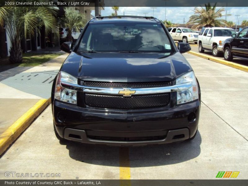 Black / Light Gray 2009 Chevrolet Equinox LT