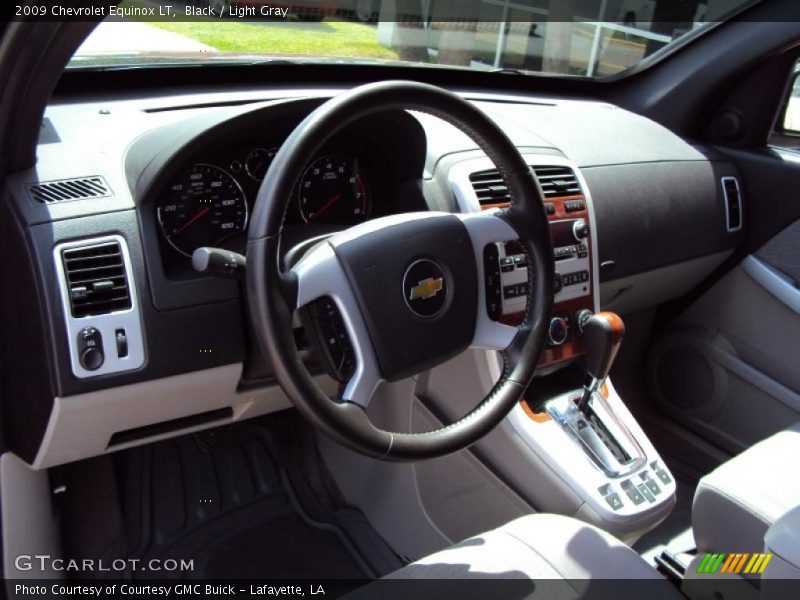 Black / Light Gray 2009 Chevrolet Equinox LT