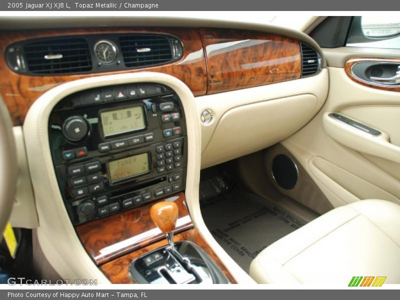 Topaz Metallic / Champagne 2005 Jaguar XJ XJ8 L