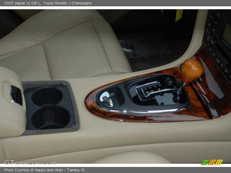 Topaz Metallic / Champagne 2005 Jaguar XJ XJ8 L