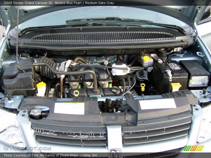 Butane Blue Pearl / Medium Slate Gray 2006 Dodge Grand Caravan SE