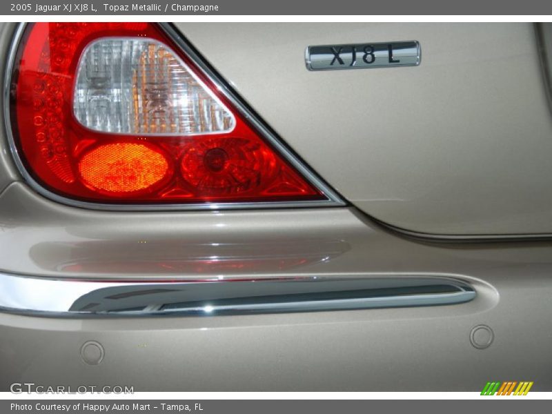 Topaz Metallic / Champagne 2005 Jaguar XJ XJ8 L