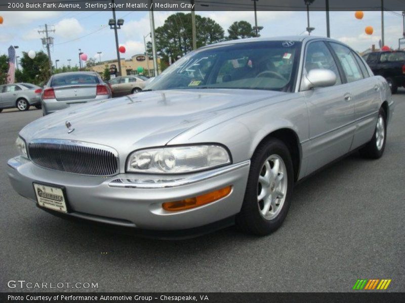 Sterling Silver Metallic / Medium Gray 2000 Buick Park Avenue